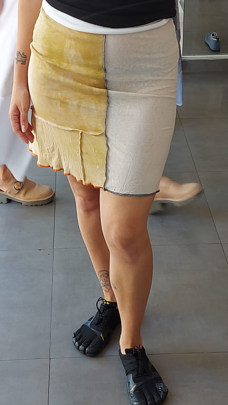 Multicolor Mini - Beige + Green