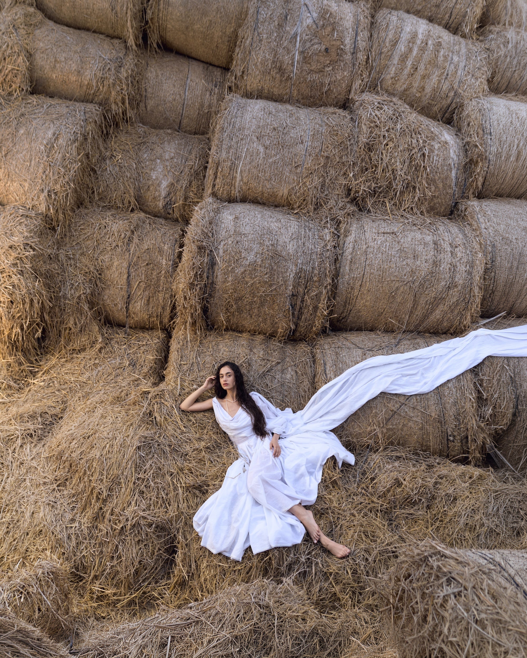 Handwoven Khadi Dhoti Dress