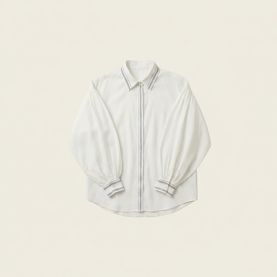Handwoven Khadi Dhoti Cotton Shirt
