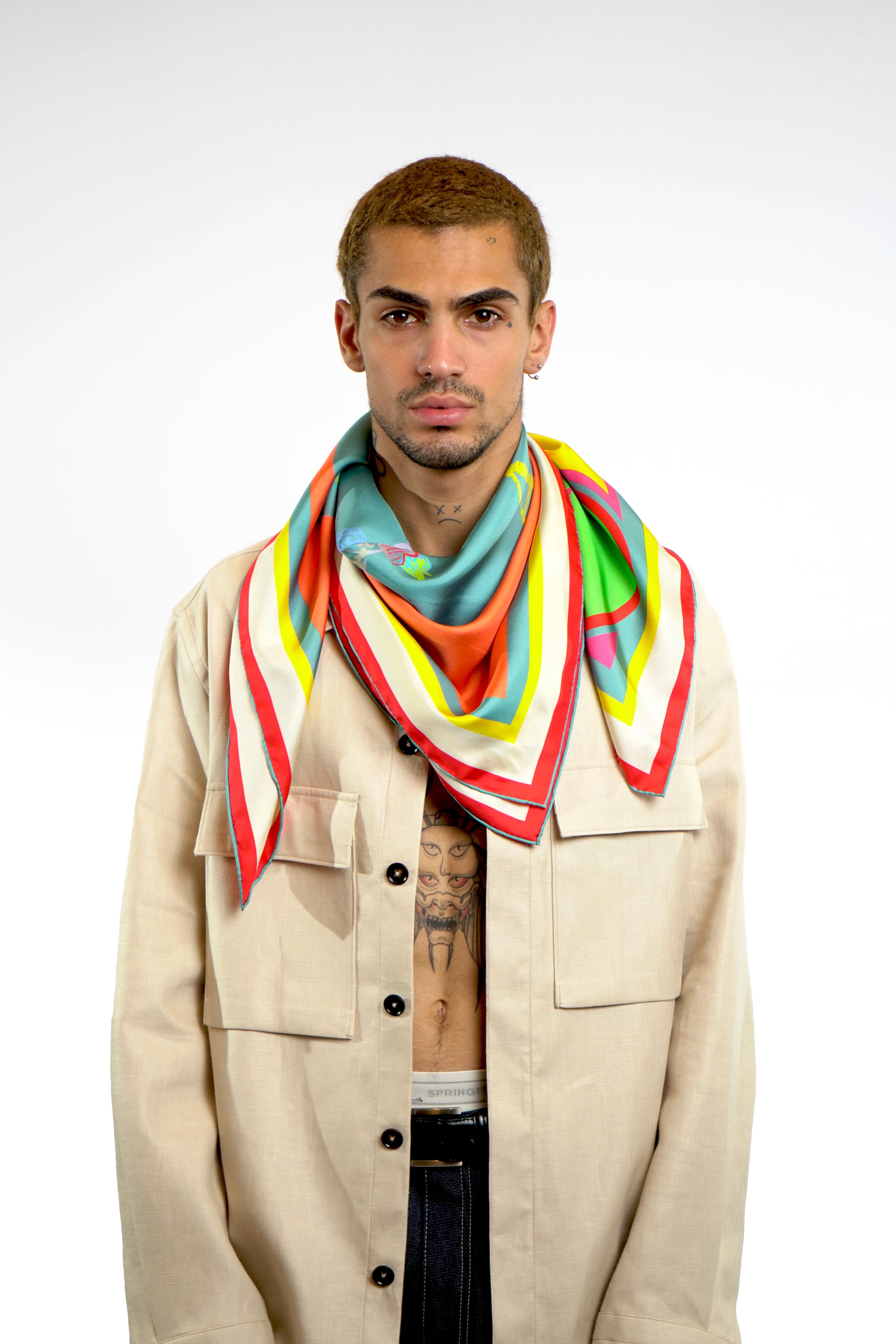 Aries | Square Silk Scarf
