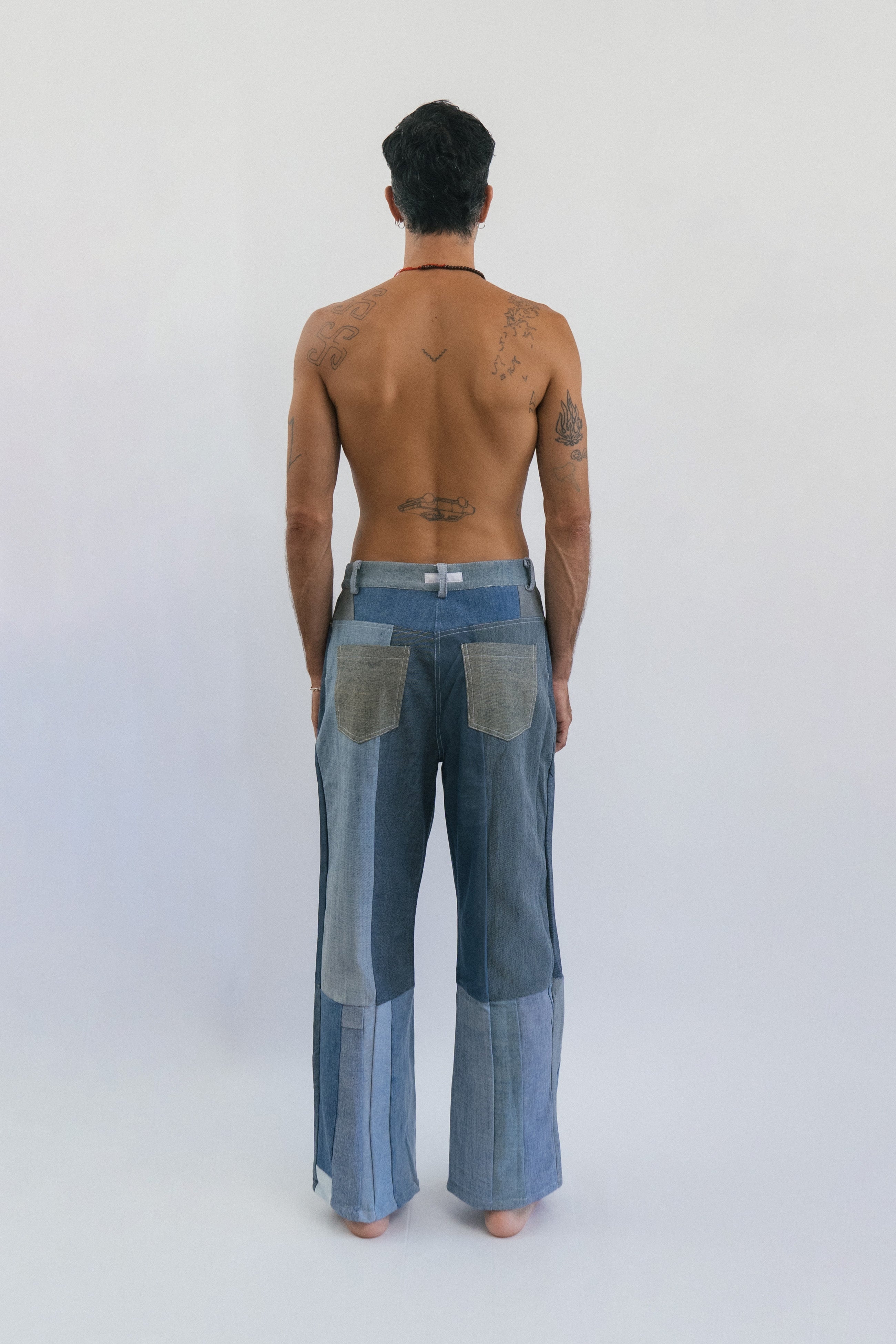 Reconstructed Jeans - Light Blue
