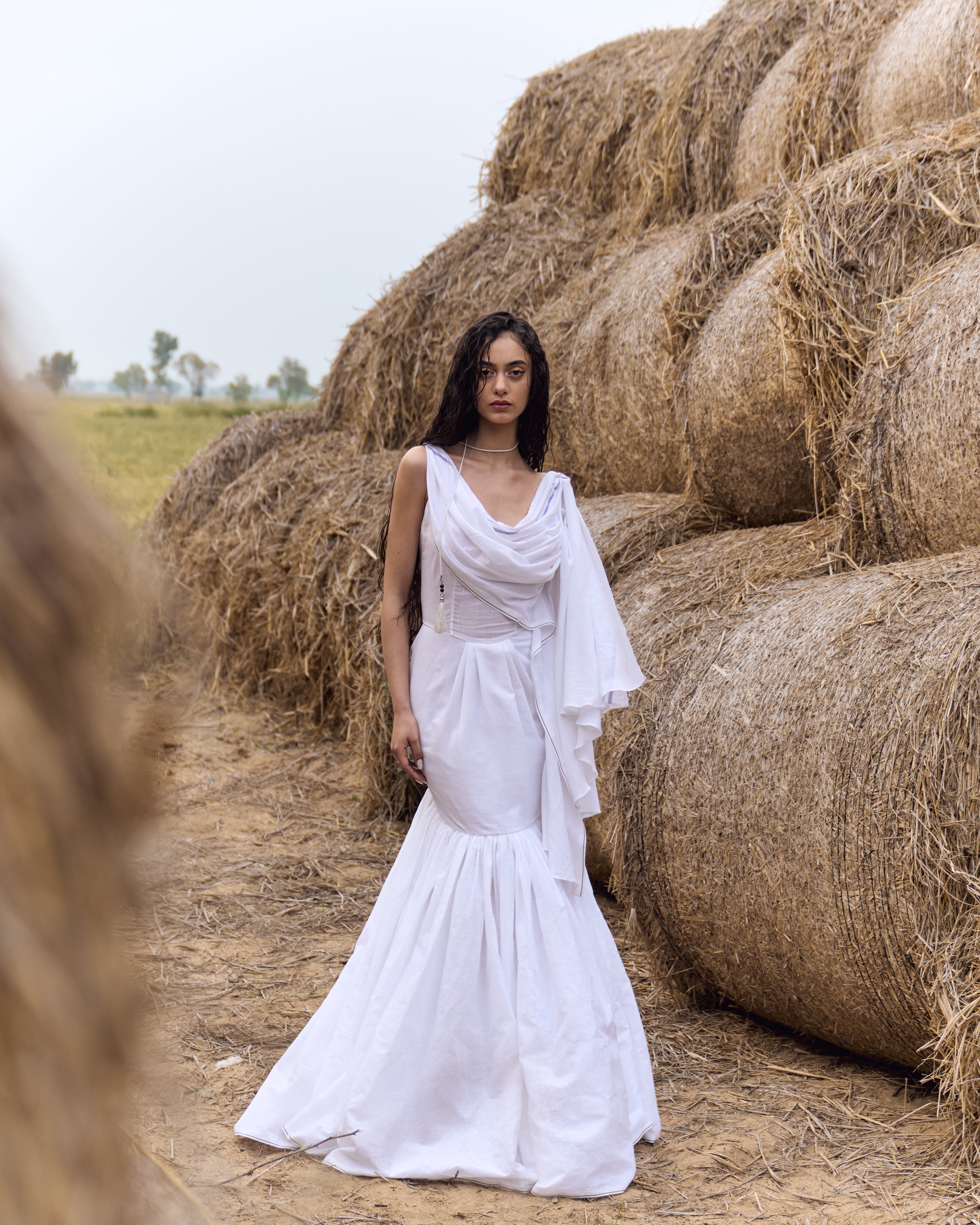 Handwoven Khadi Dhoti Dress